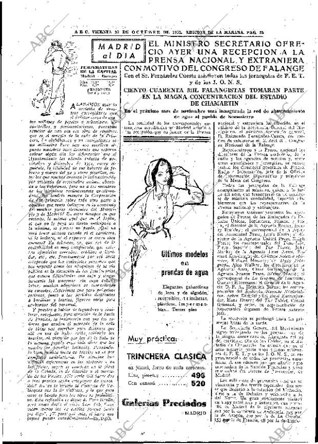 ABC MADRID 23-10-1953 página 25