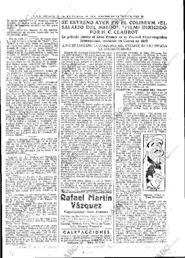 ABC MADRID 23-10-1953 página 31