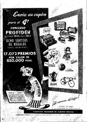 ABC MADRID 24-10-1953 página 2