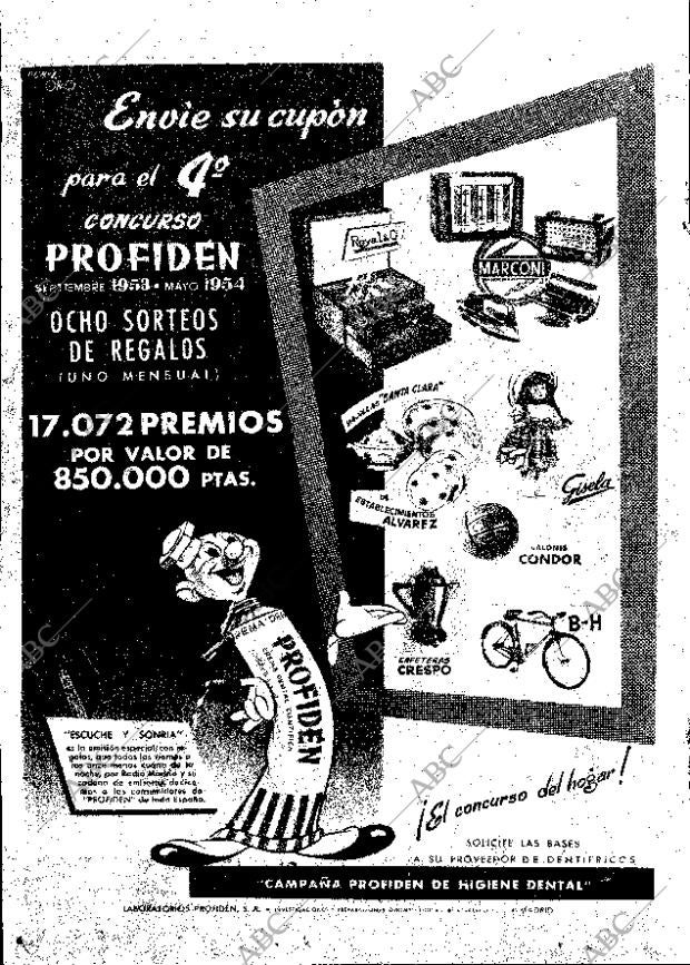 ABC MADRID 24-10-1953 página 2