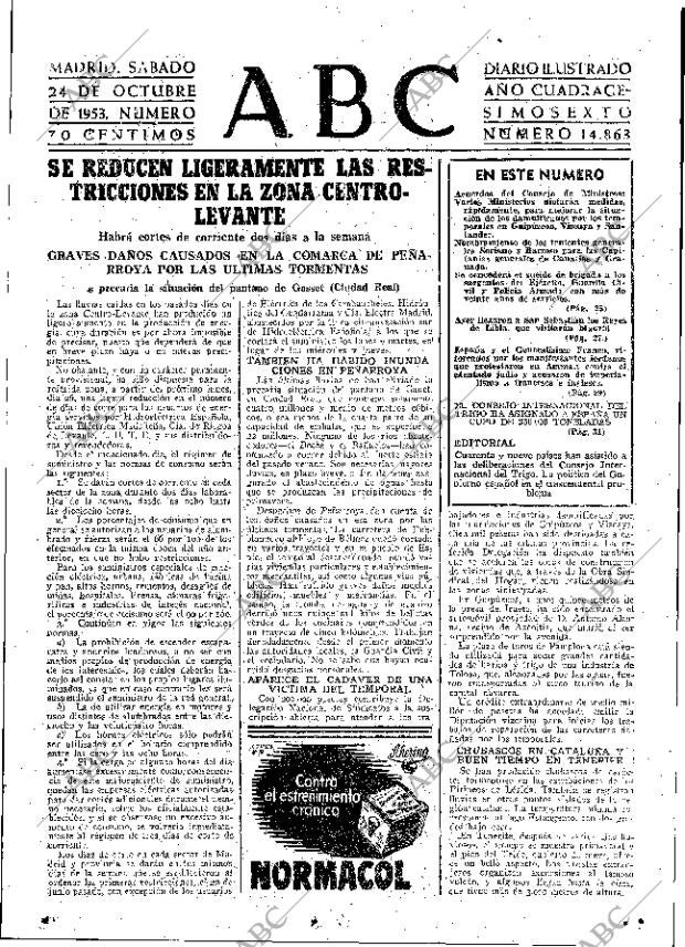 ABC MADRID 24-10-1953 página 21