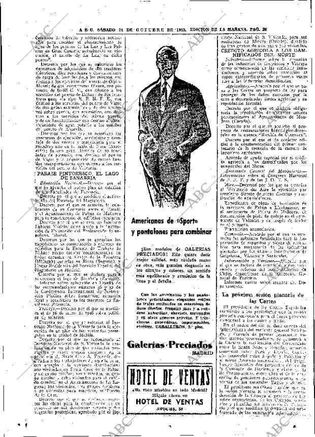 ABC MADRID 24-10-1953 página 24
