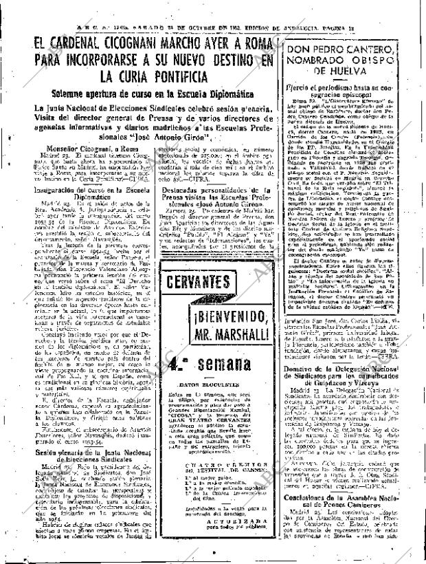 ABC SEVILLA 24-10-1953 página 13