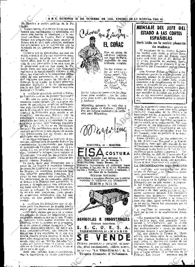 ABC MADRID 25-10-1953 página 49
