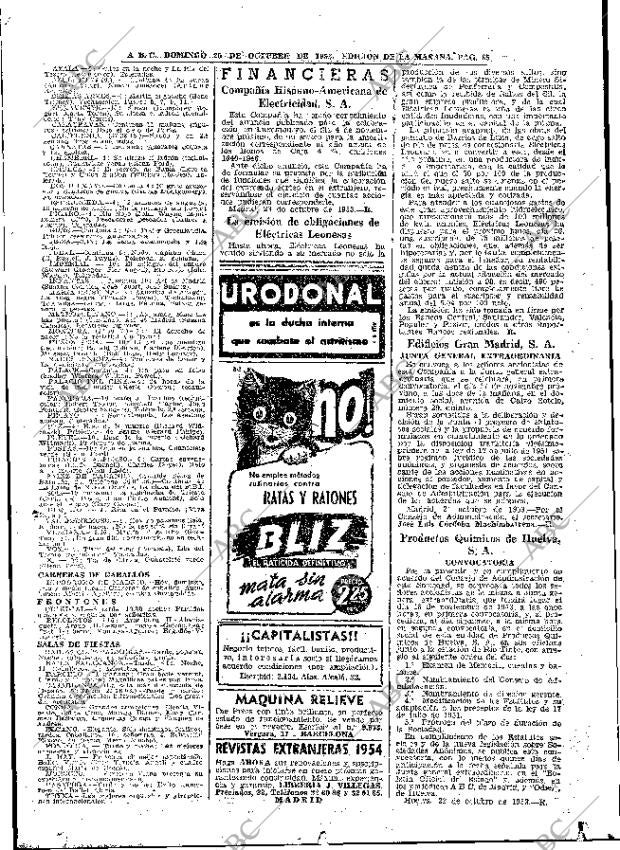 ABC MADRID 25-10-1953 página 51
