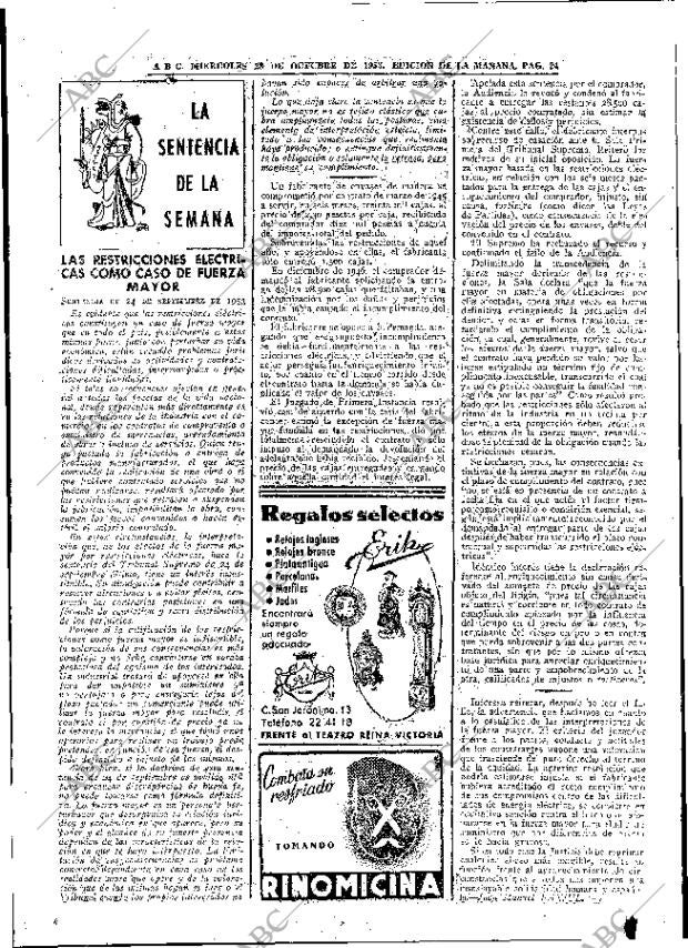 ABC MADRID 28-10-1953 página 24