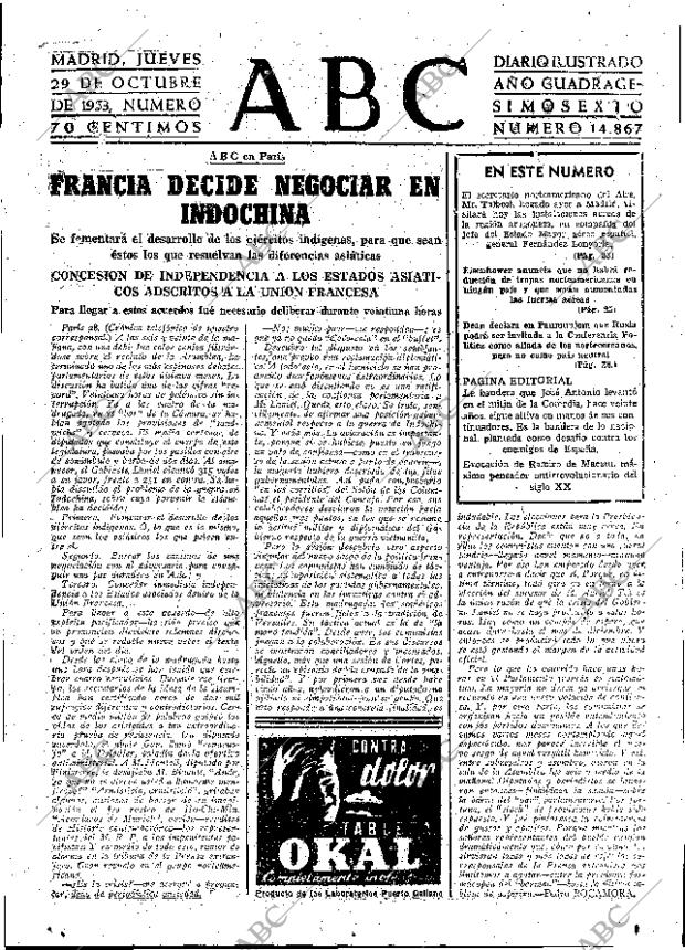 ABC MADRID 29-10-1953 página 15