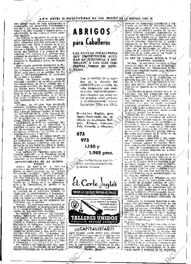 ABC MADRID 29-10-1953 página 18