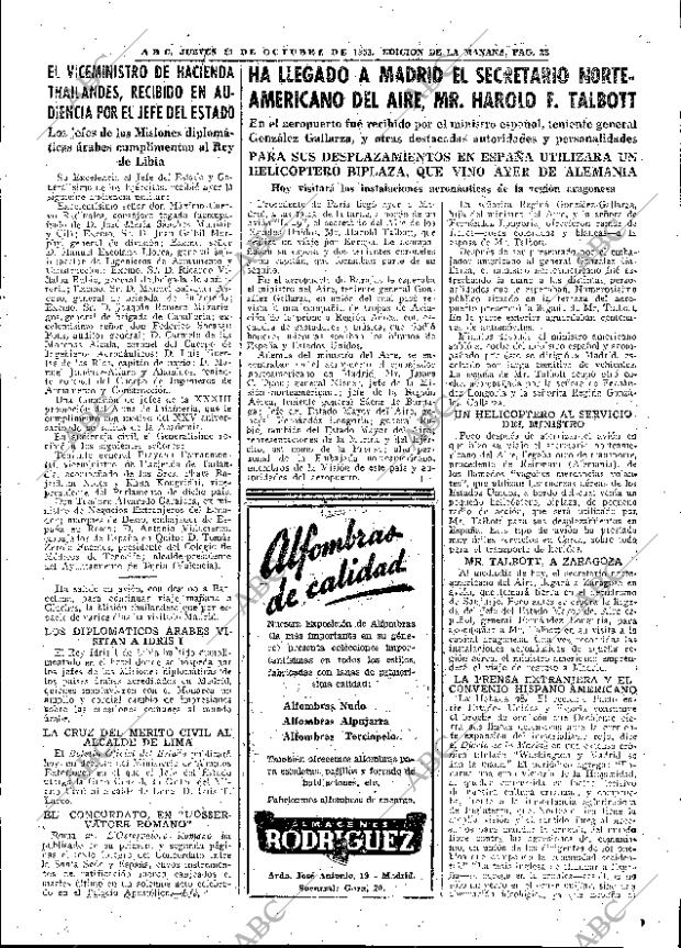 ABC MADRID 29-10-1953 página 23