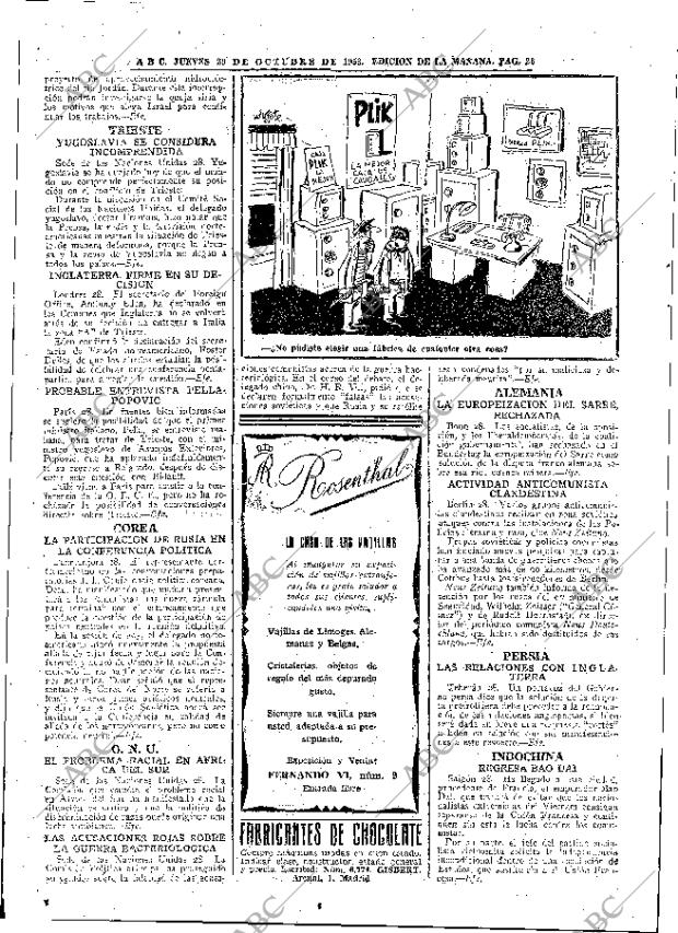 ABC MADRID 29-10-1953 página 26