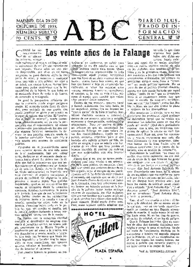 ABC MADRID 29-10-1953 página 3