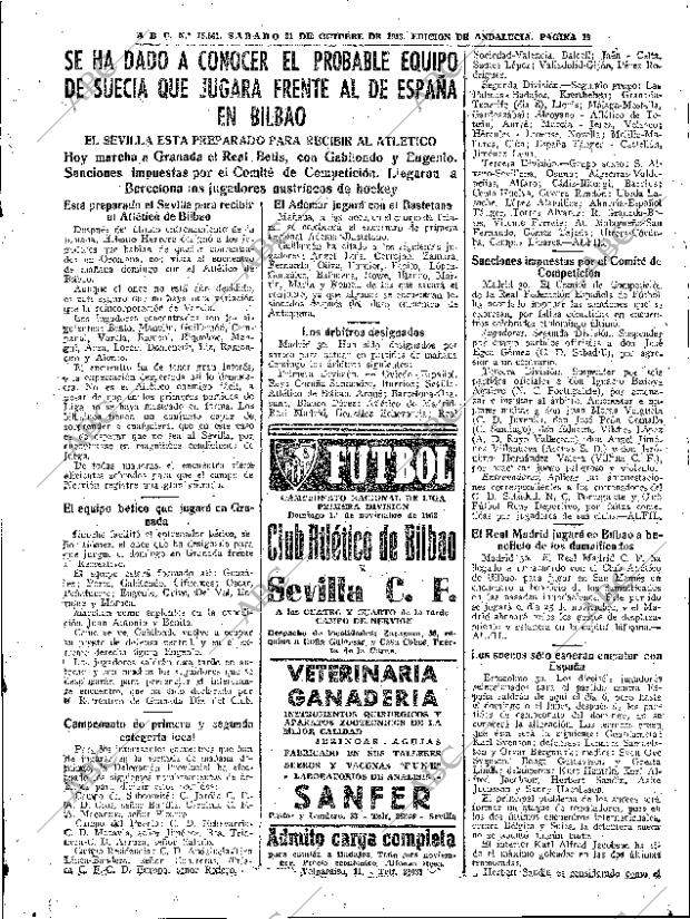 ABC SEVILLA 31-10-1953 página 19