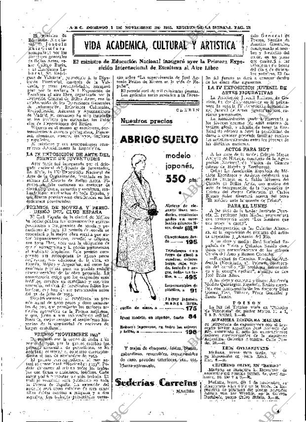 ABC MADRID 01-11-1953 página 38