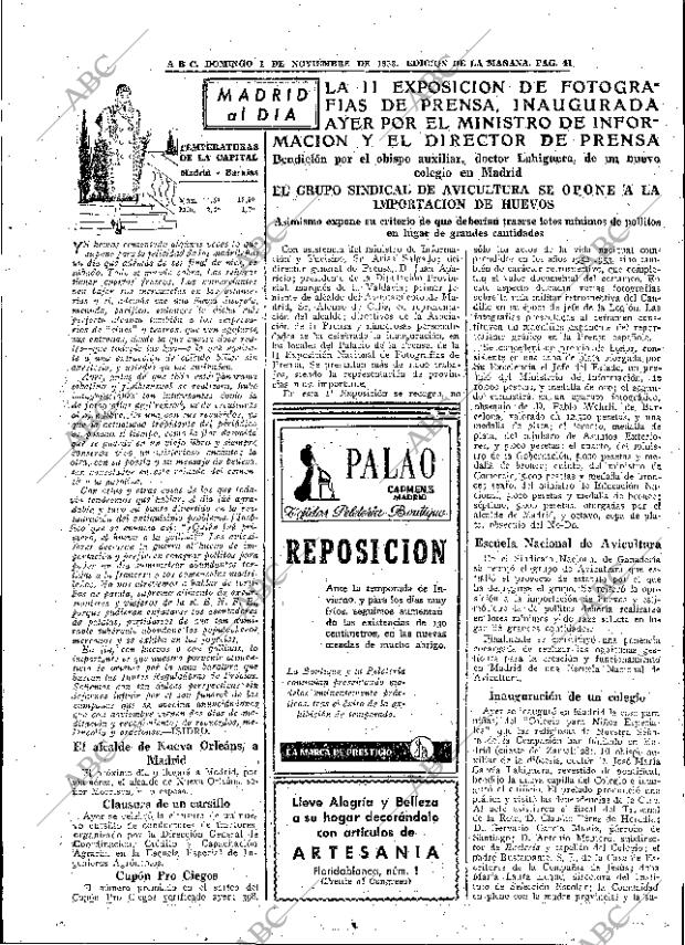 ABC MADRID 01-11-1953 página 41