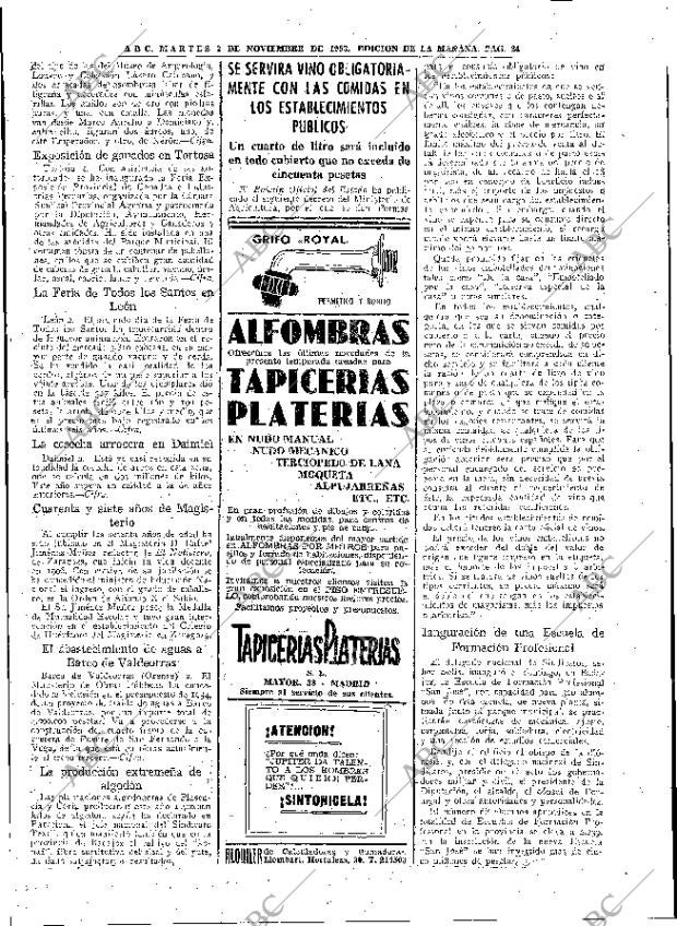 ABC MADRID 03-11-1953 página 24