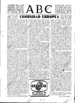 ABC MADRID 03-11-1953 página 3