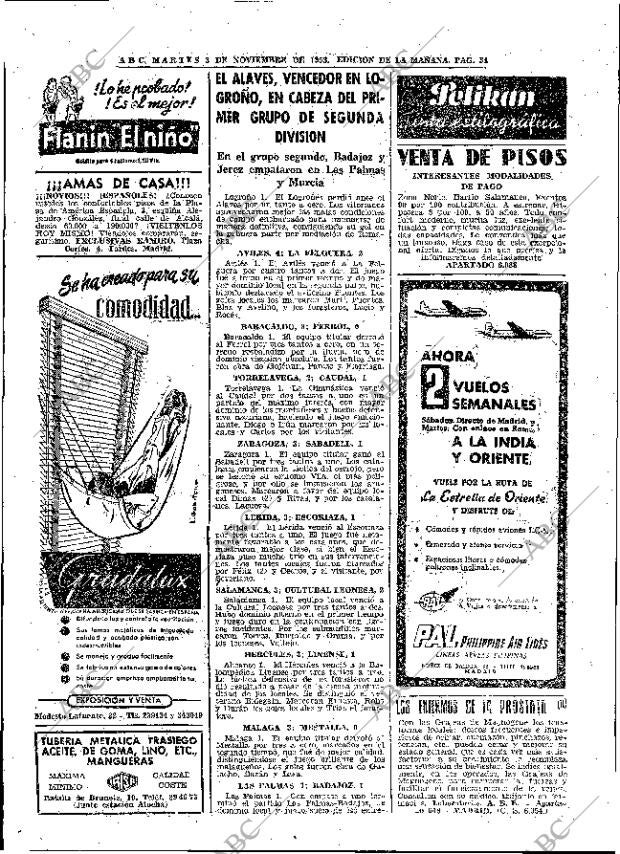 ABC MADRID 03-11-1953 página 34