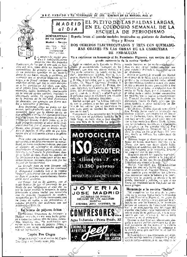 ABC MADRID 07-11-1953 página 27