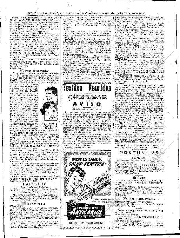 ABC SEVILLA 07-11-1953 página 22