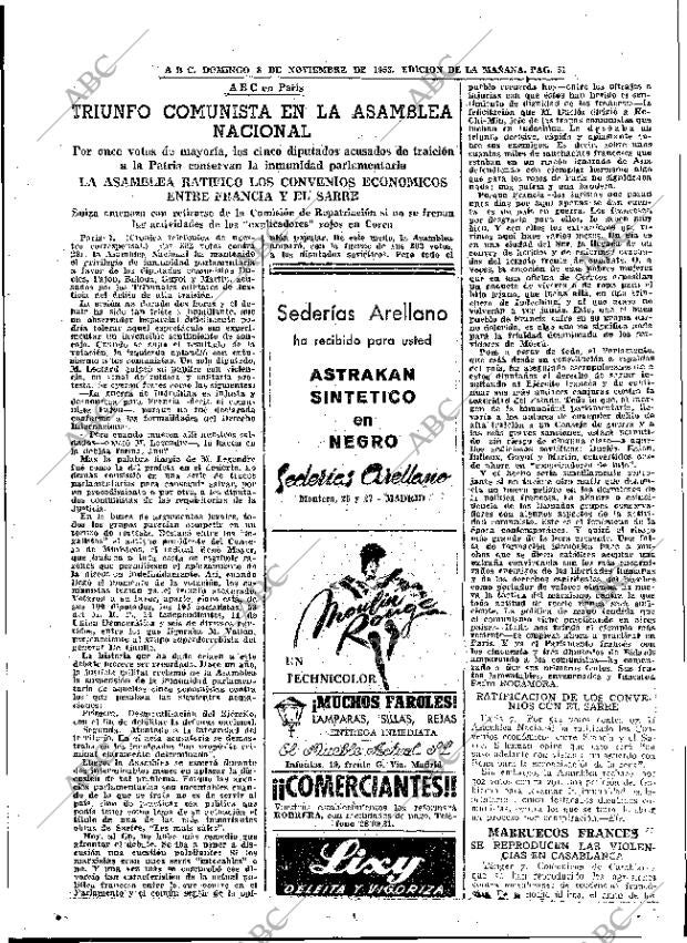 ABC MADRID 08-11-1953 página 41