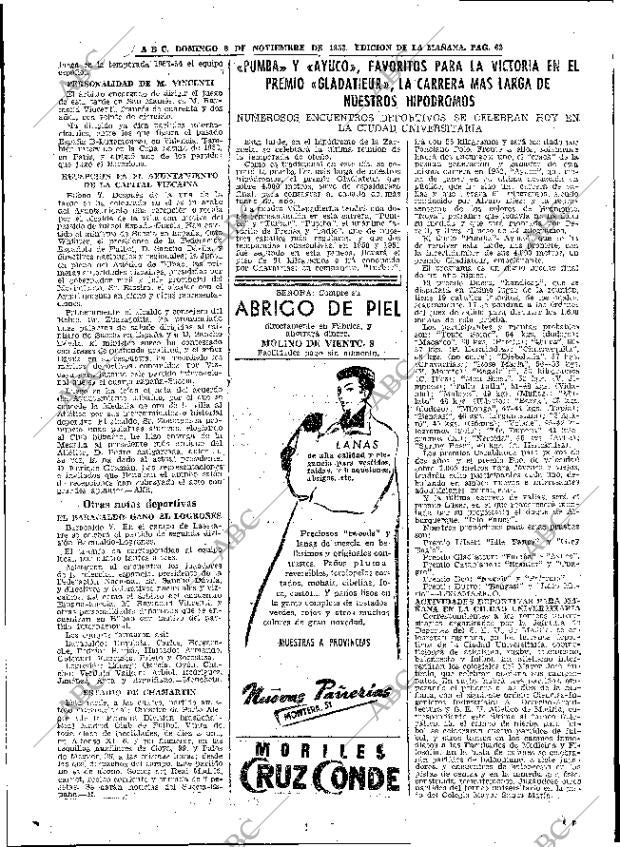 ABC MADRID 08-11-1953 página 52