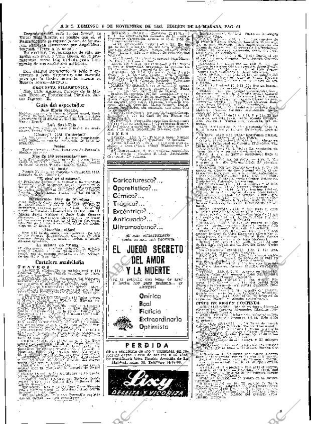 ABC MADRID 08-11-1953 página 54