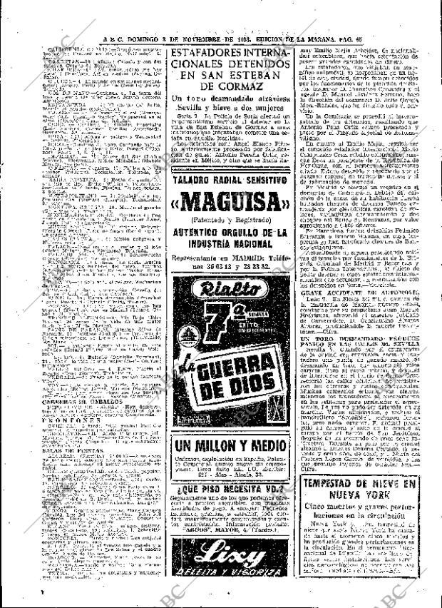 ABC MADRID 08-11-1953 página 55