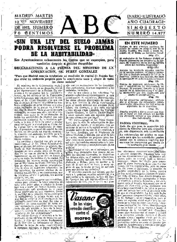 ABC MADRID 10-11-1953 página 15