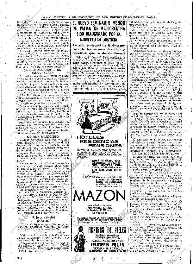 ABC MADRID 10-11-1953 página 31