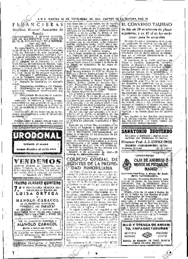 ABC MADRID 10-11-1953 página 32