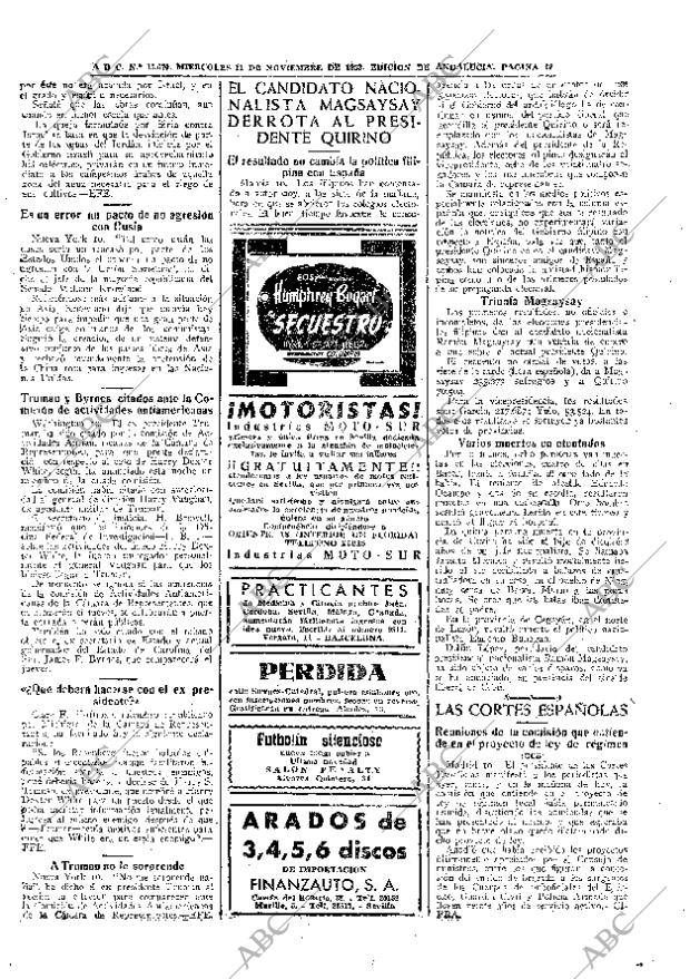 ABC SEVILLA 11-11-1953 página 12