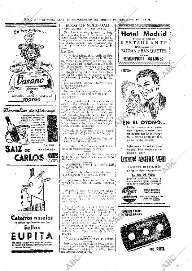 ABC SEVILLA 11-11-1953 página 14