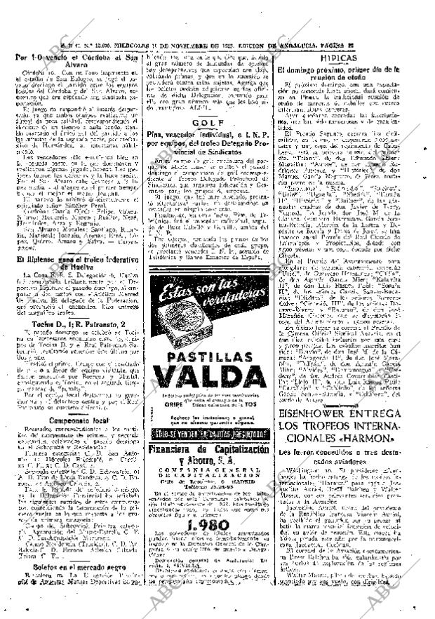 ABC SEVILLA 11-11-1953 página 22