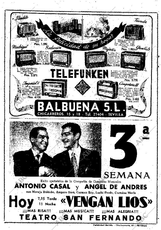 ABC SEVILLA 11-11-1953 página 26