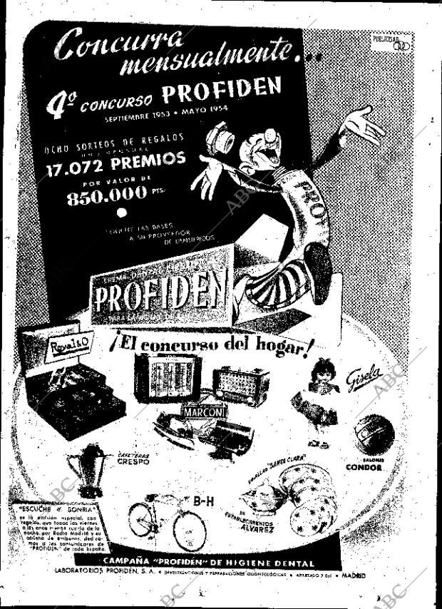 ABC MADRID 12-11-1953 página 2