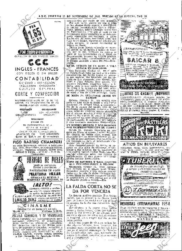 ABC MADRID 12-11-1953 página 28