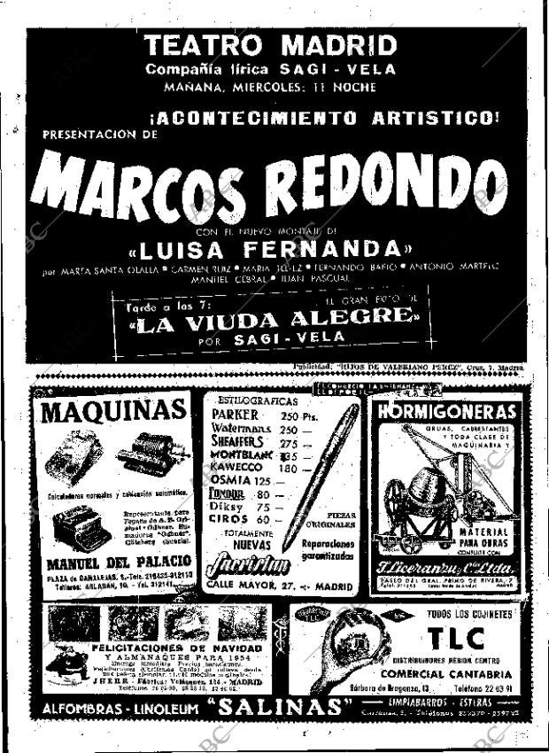 ABC MADRID 17-11-1953 página 11