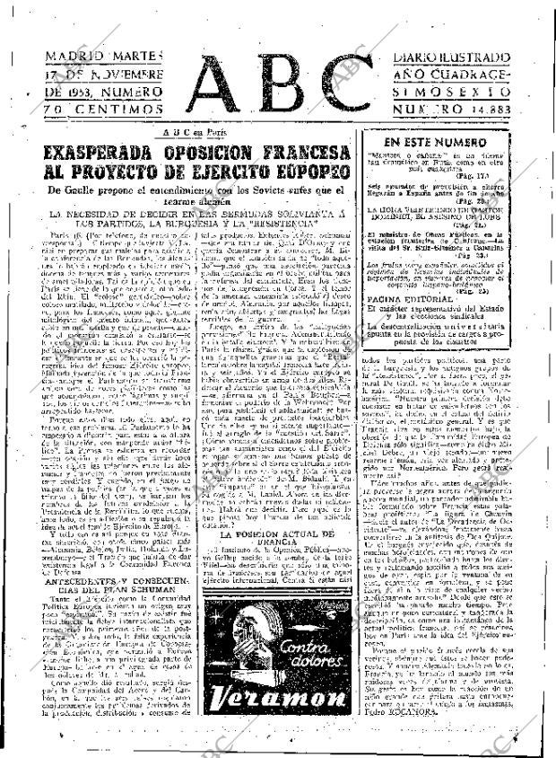 ABC MADRID 17-11-1953 página 15