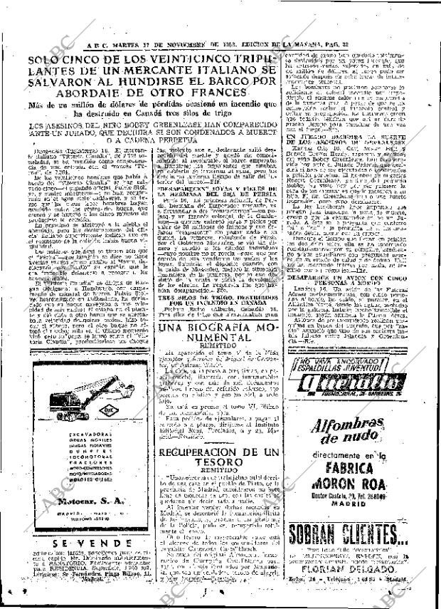 ABC MADRID 17-11-1953 página 32