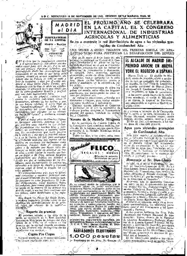 ABC MADRID 18-11-1953 página 23