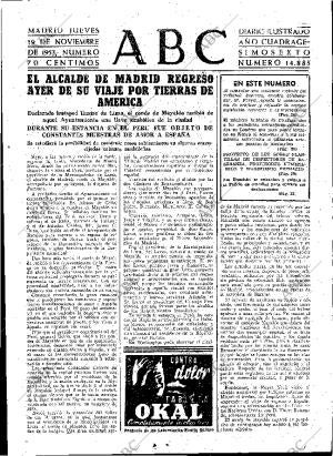 ABC MADRID 19-11-1953 página 23