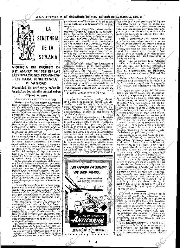 ABC MADRID 19-11-1953 página 24