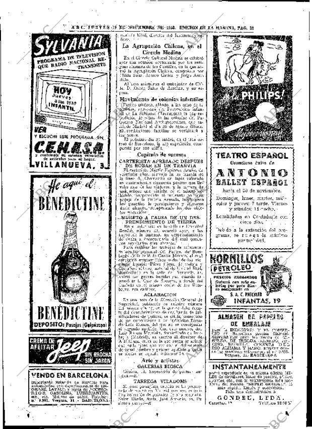 ABC MADRID 19-11-1953 página 32