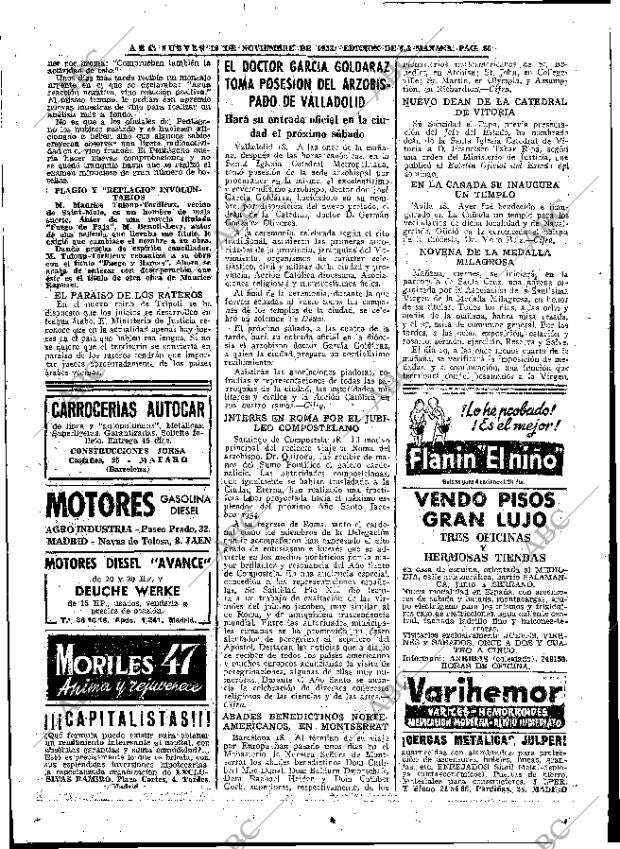 ABC MADRID 19-11-1953 página 36