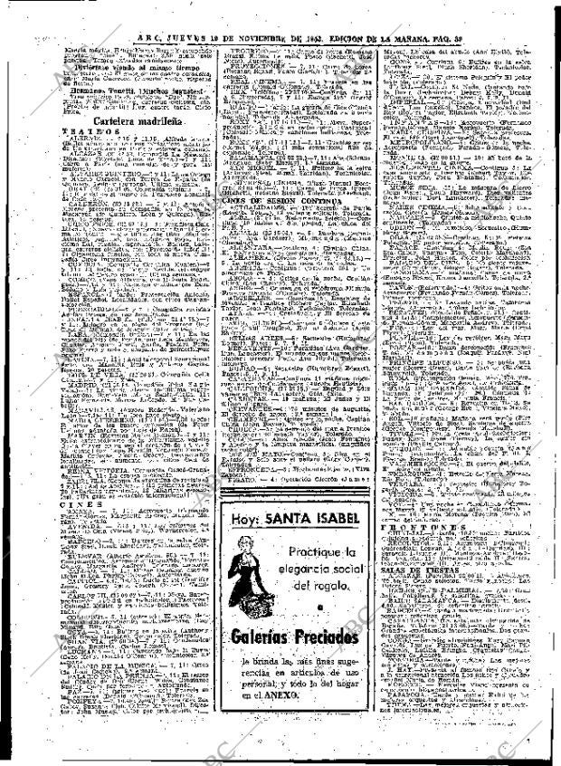 ABC MADRID 19-11-1953 página 39