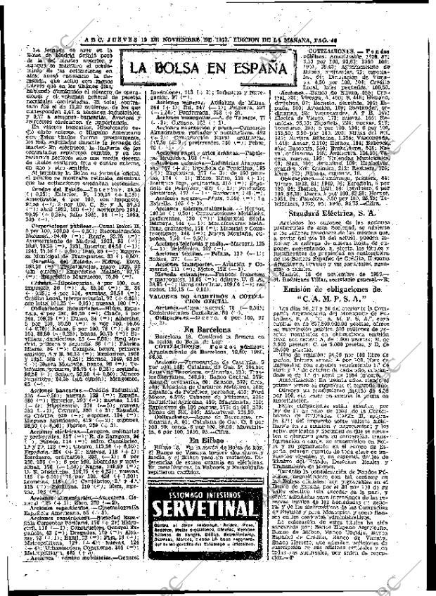 ABC MADRID 19-11-1953 página 40
