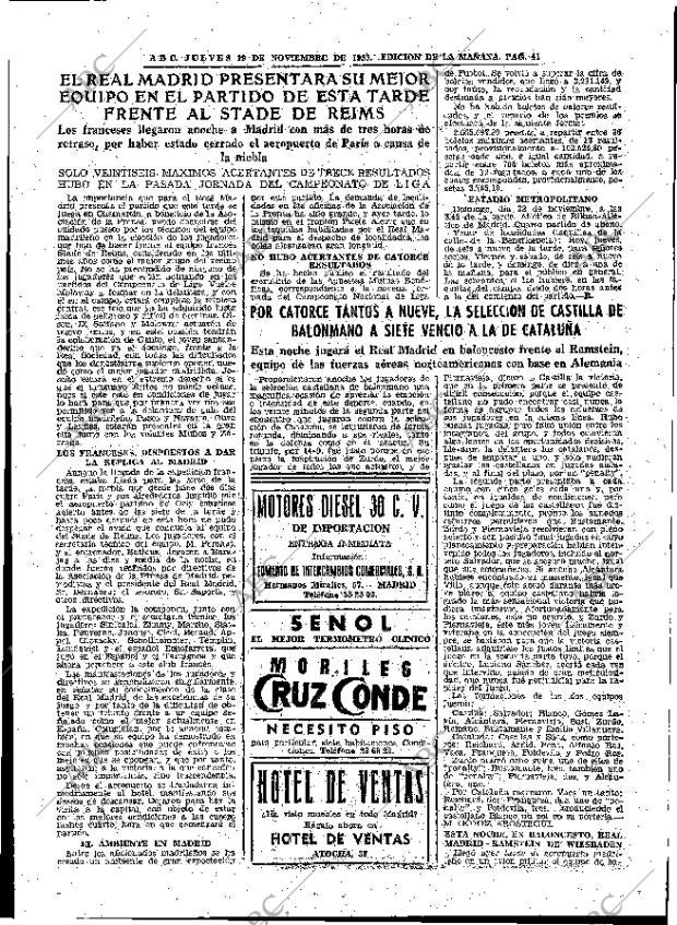 ABC MADRID 19-11-1953 página 41