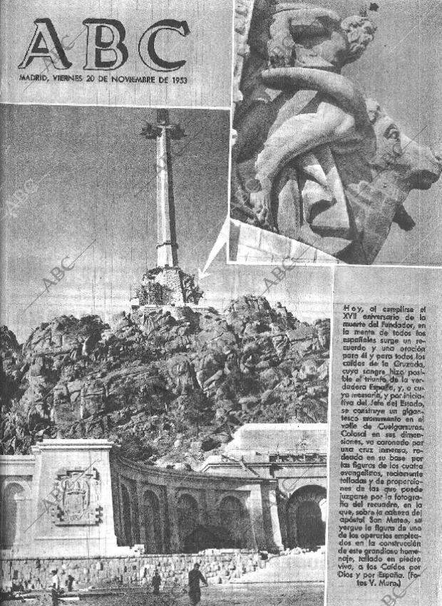 ABC MADRID 20-11-1953 página 1