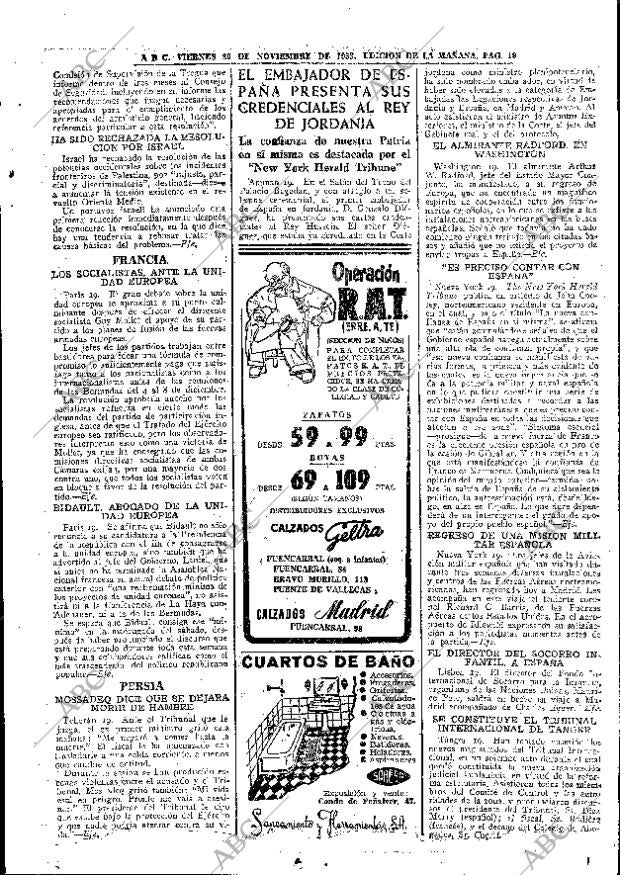 ABC MADRID 20-11-1953 página 19