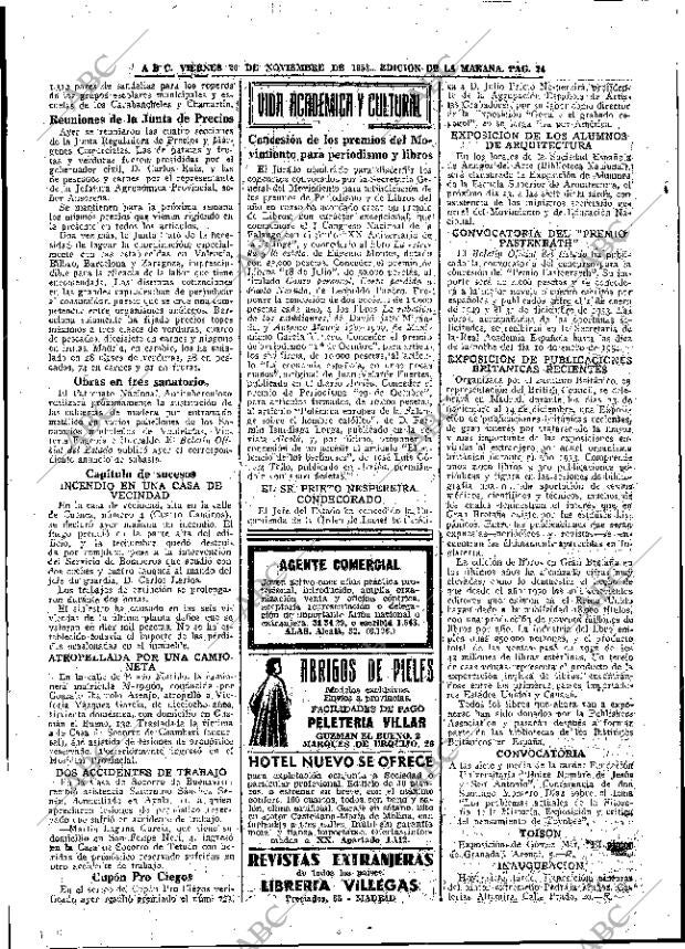 ABC MADRID 20-11-1953 página 24